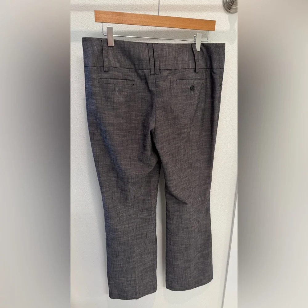 Tracy Evans Limited - Charcoal Gray Boot-Cut Dress Pants - Picture 5 of 15